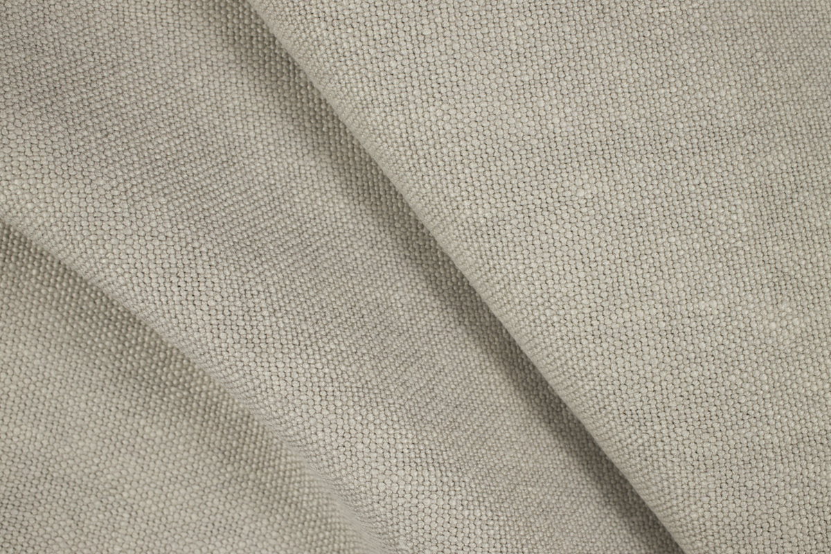 C&C Milano Fabrics | 184814 VOLTERRA Steel 100% Linen